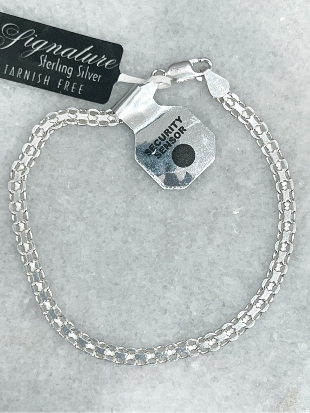 Sterling Silver Bismarck 8” Bracelet